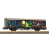 Piko 27901 , Wagon towarowy kryty Halloween , Skala H0 1:87